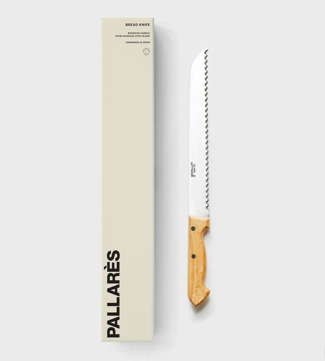 Pallarés Box Wood Bread Knife 25cm