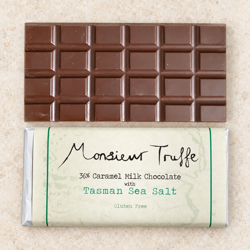 Monsieur Truffe 36% Milk Caramel Sea Salt