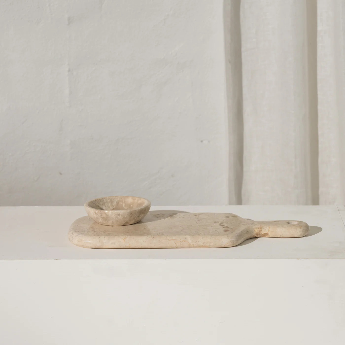 Travertine Paddle Cheese Board
