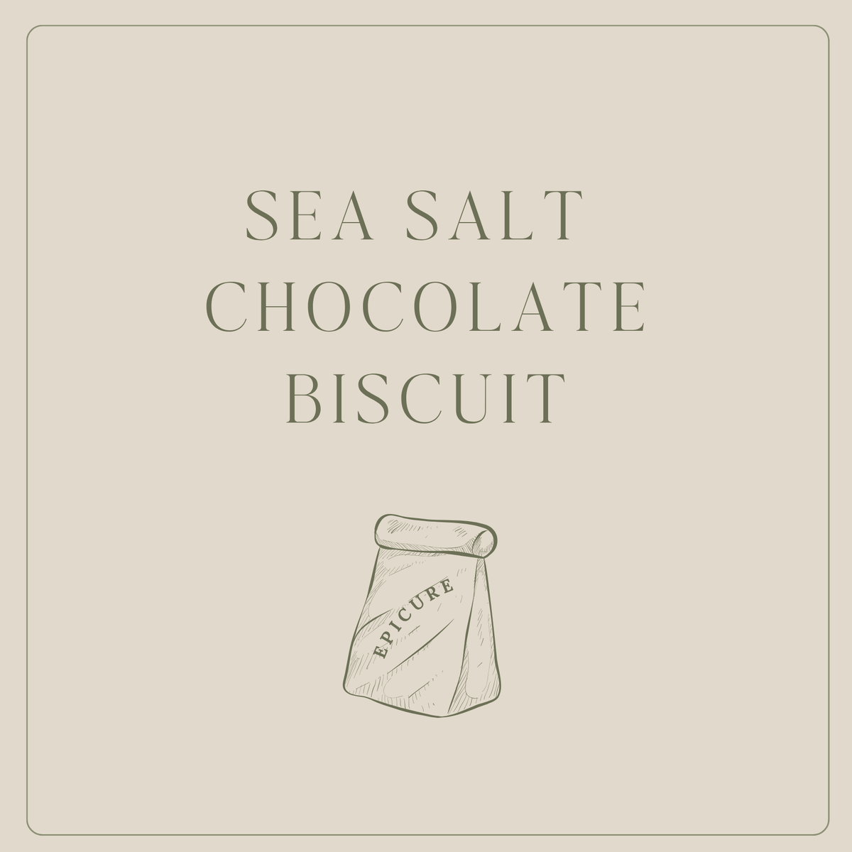 Dark Choc + Sea Salt Cookie