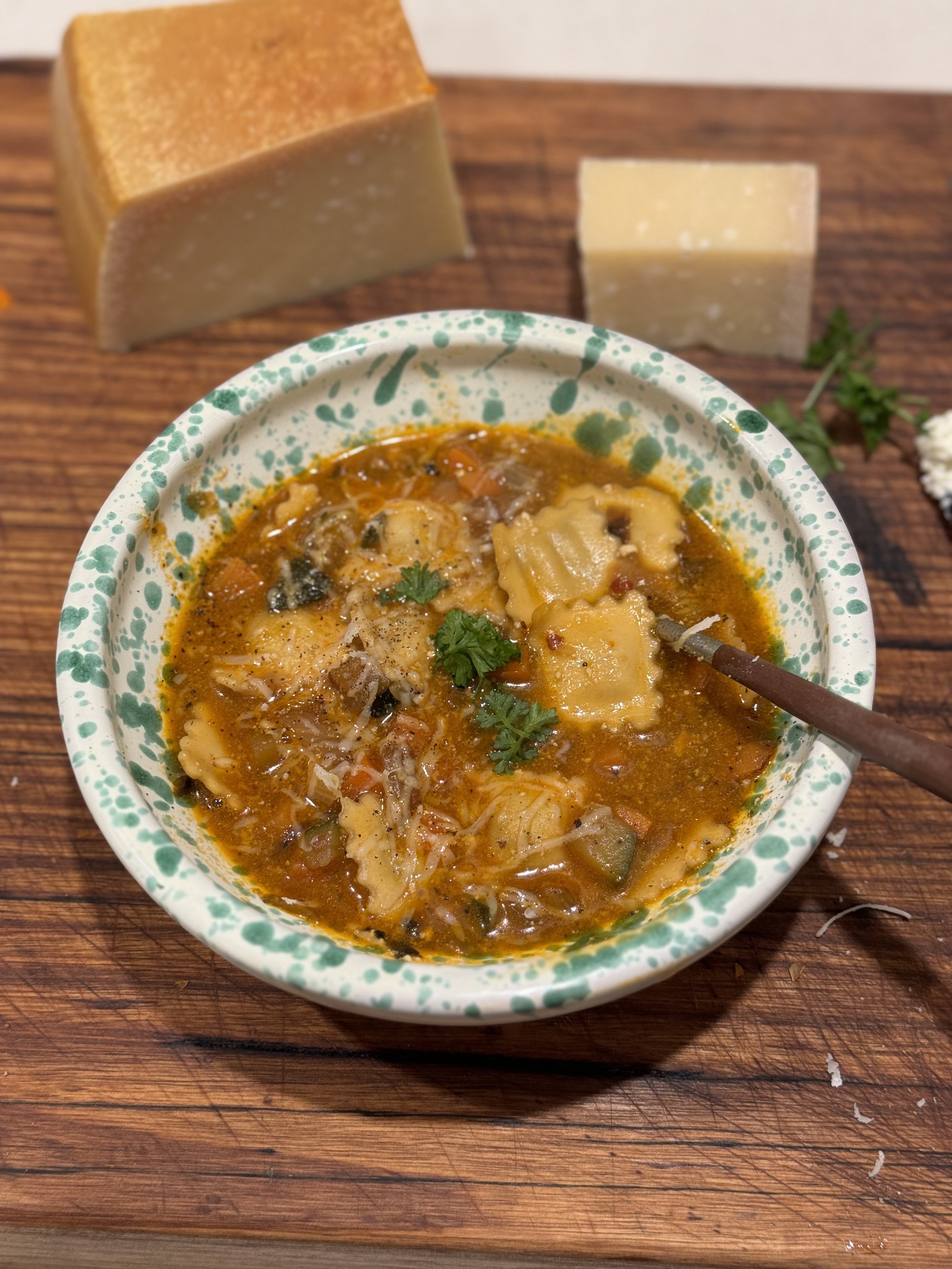 [Friday 5 July] Ravioli Soup