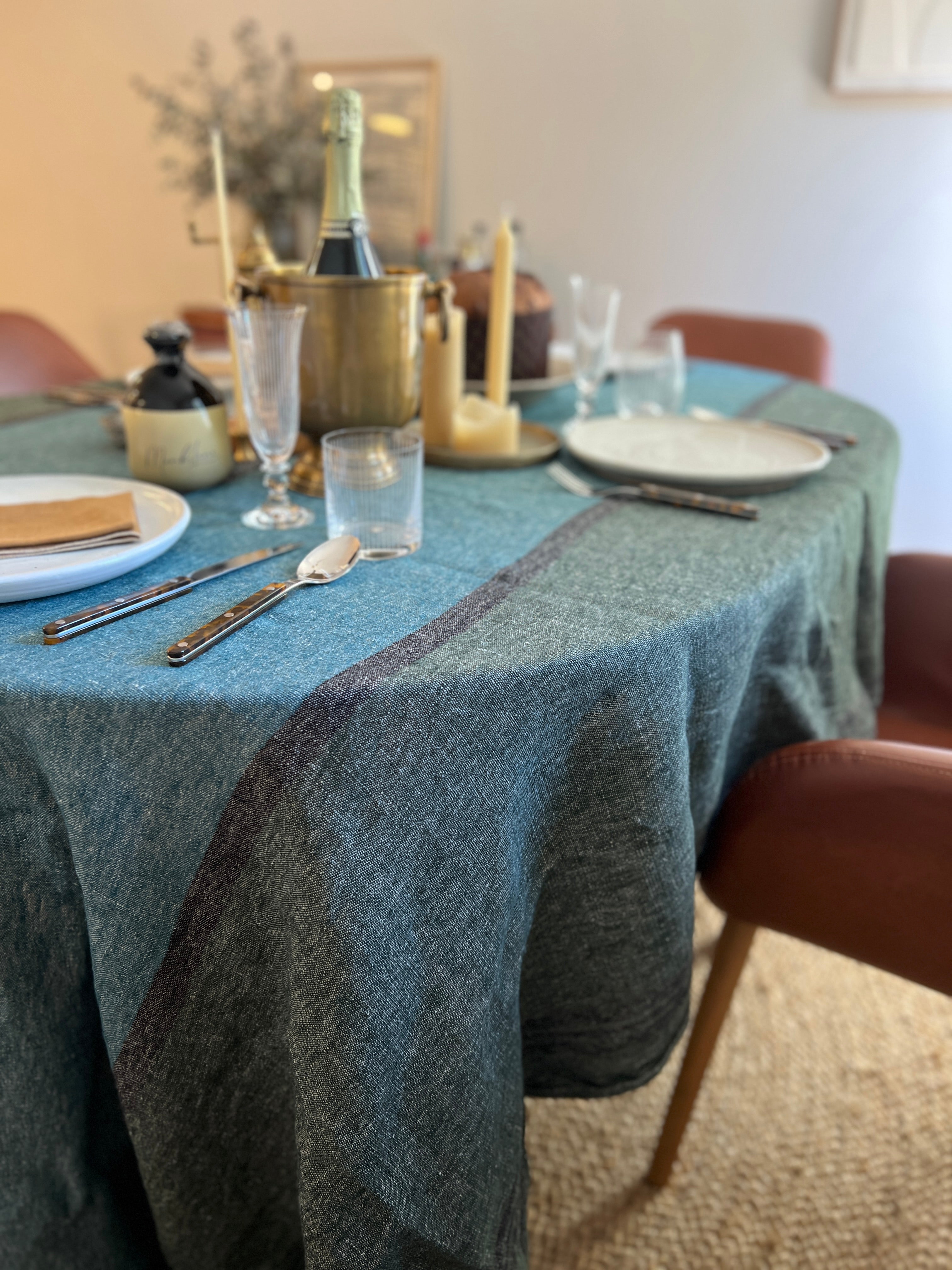 Linen Tablecloth - Meleze