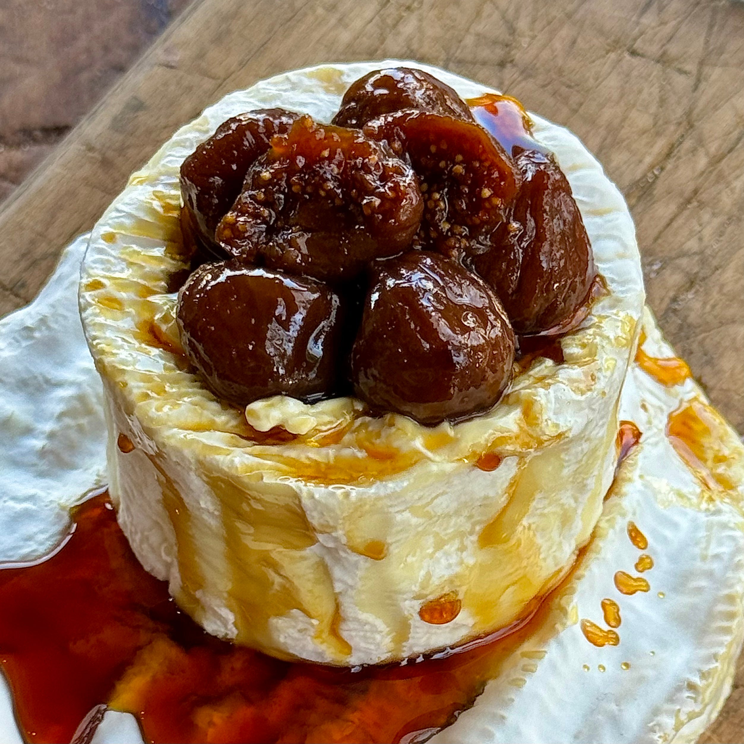 Sticky Fig Cheese Cake