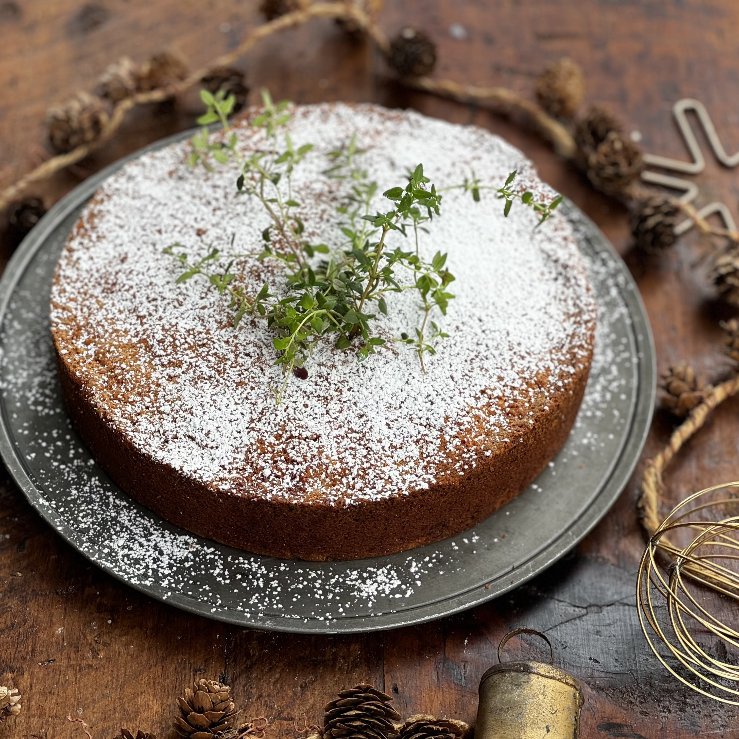 Christmas Thyme Financier