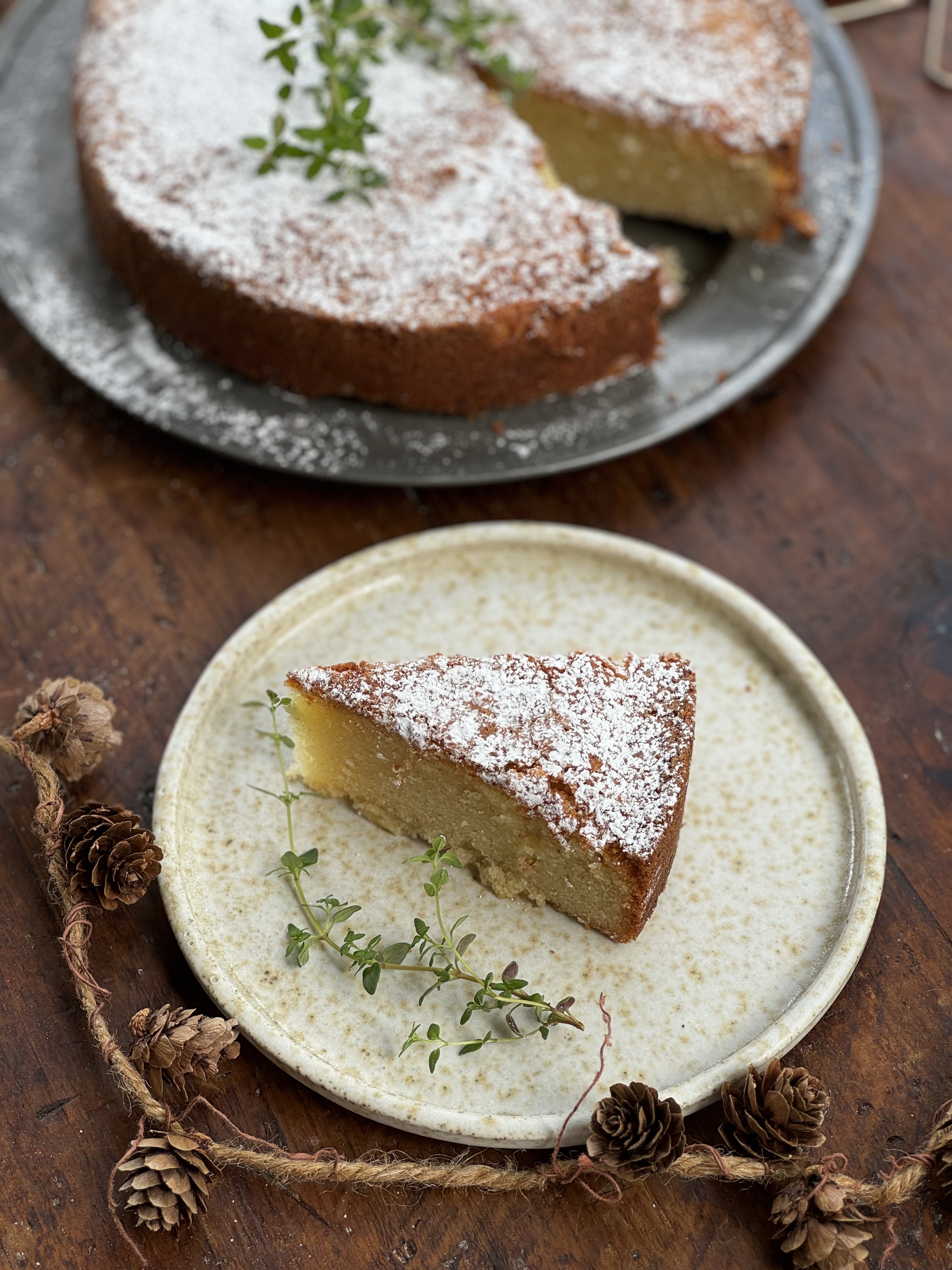 Christmas Thyme Financier