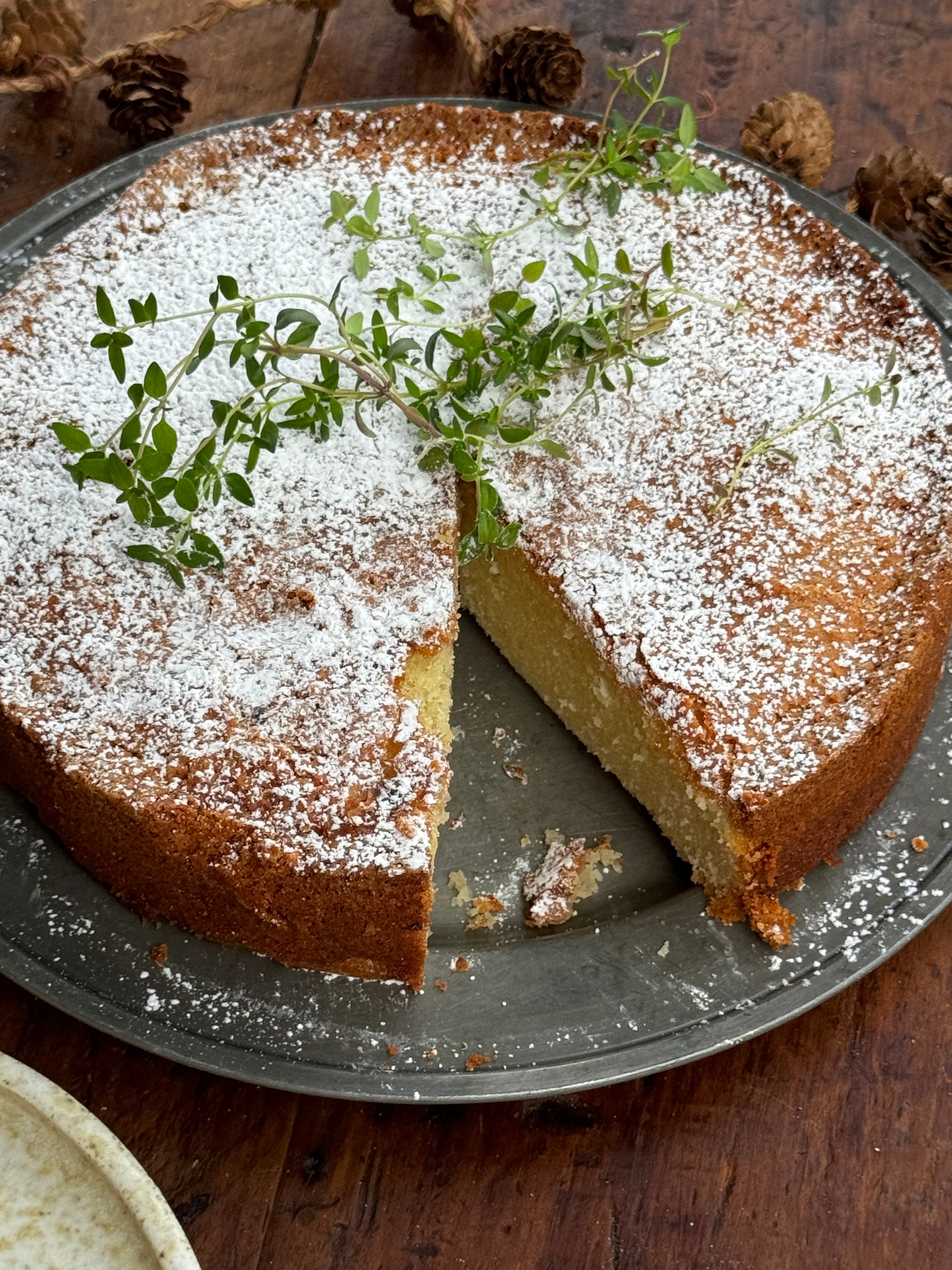 Christmas Thyme Financier