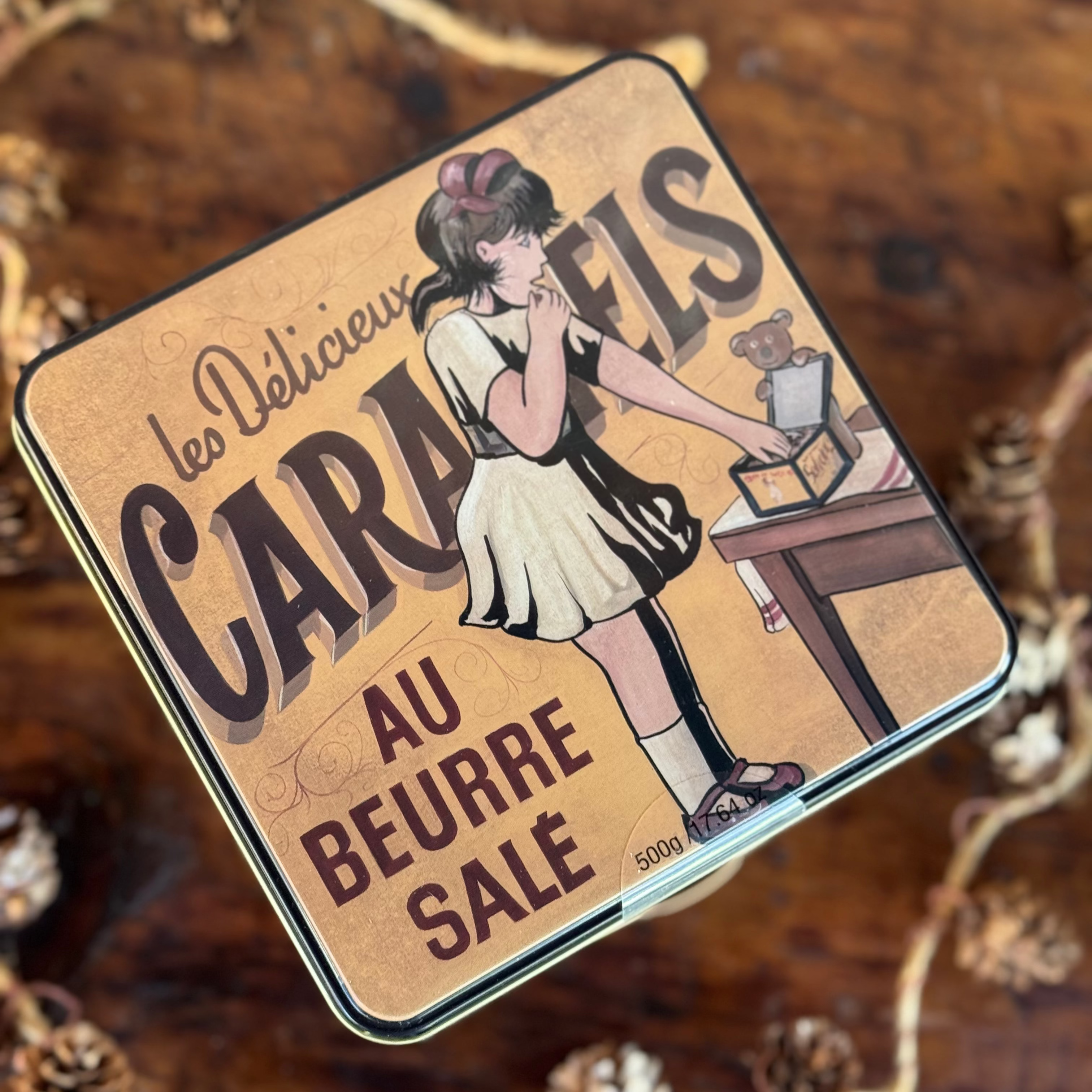 French Butter Salted Caramels [Large Tin]