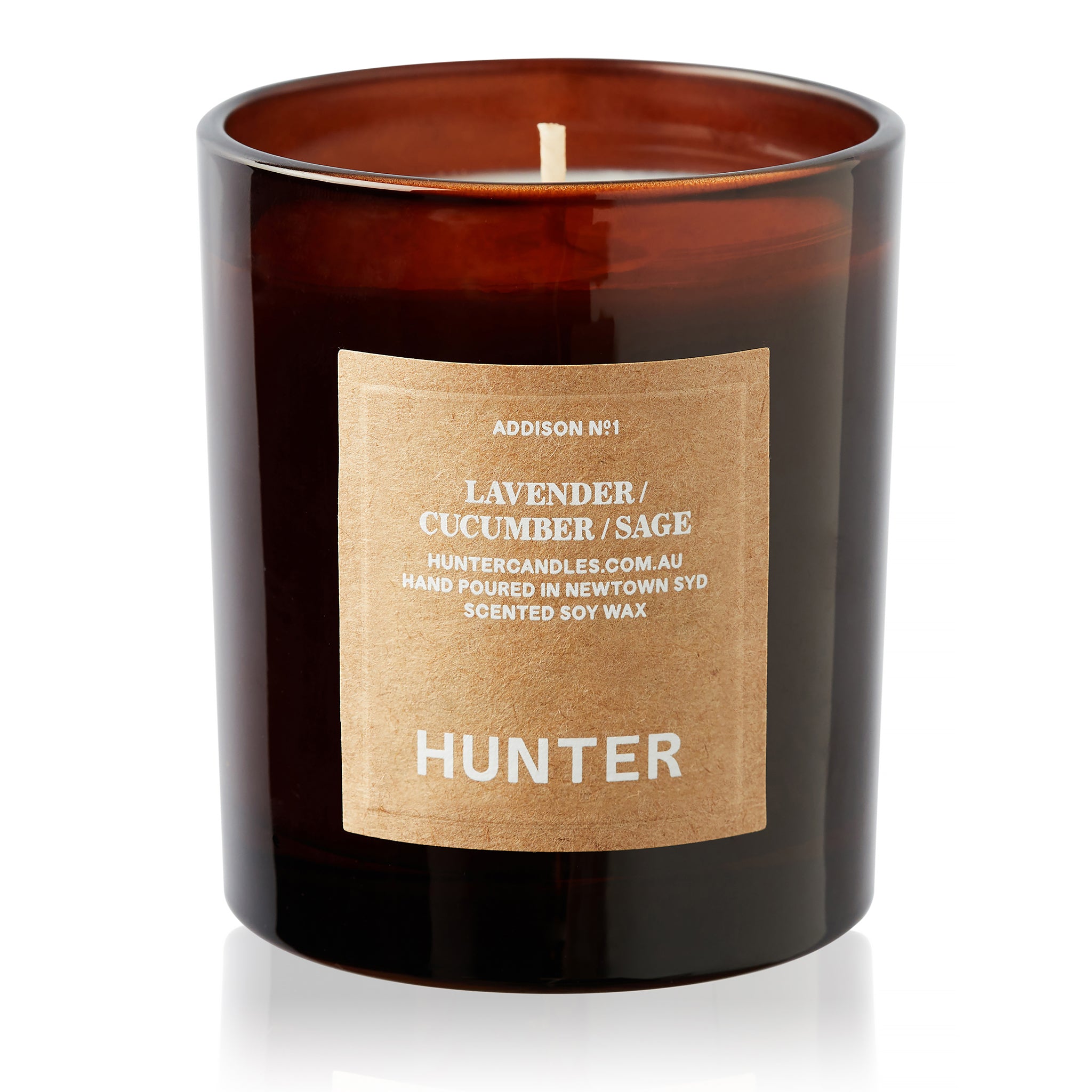 [Hunter] Lavender, Cucumber & Sage Candle