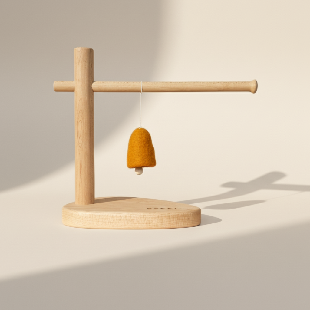 Fair Trade Felt Christmas Bell Decoration