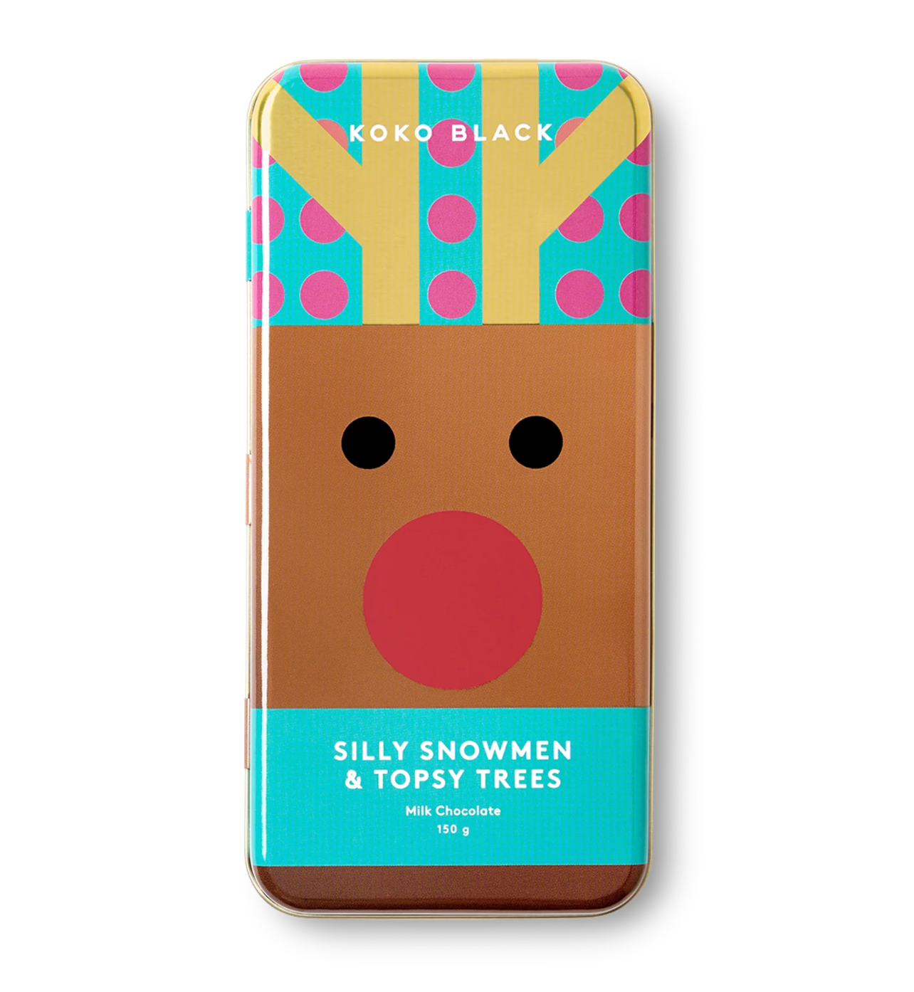 Koko Black Snowmen & Trees Pencil Tin