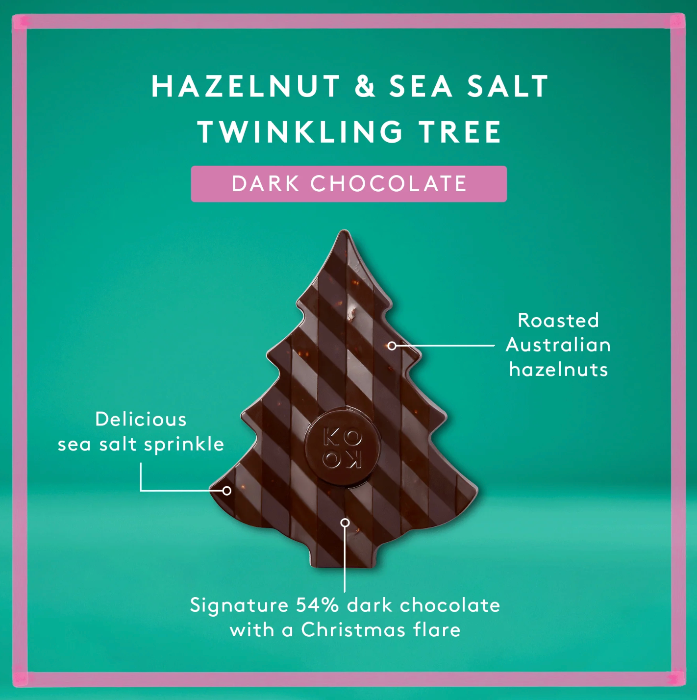 Koko Black Twinkling Tree - Hazelnut Sea Salt