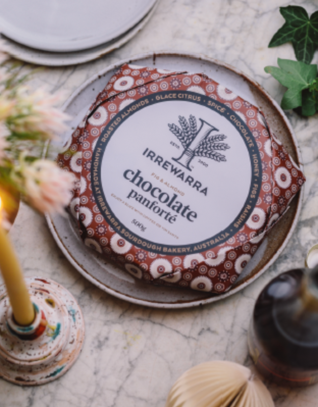 Irrewarra Fig & Almond Chocolate Panforte