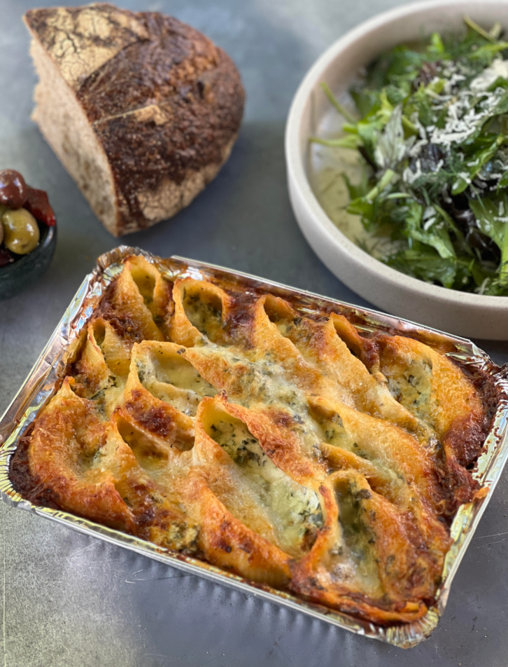 [Friday 16 May] Stuffed Pasta Shells (Serves 2)