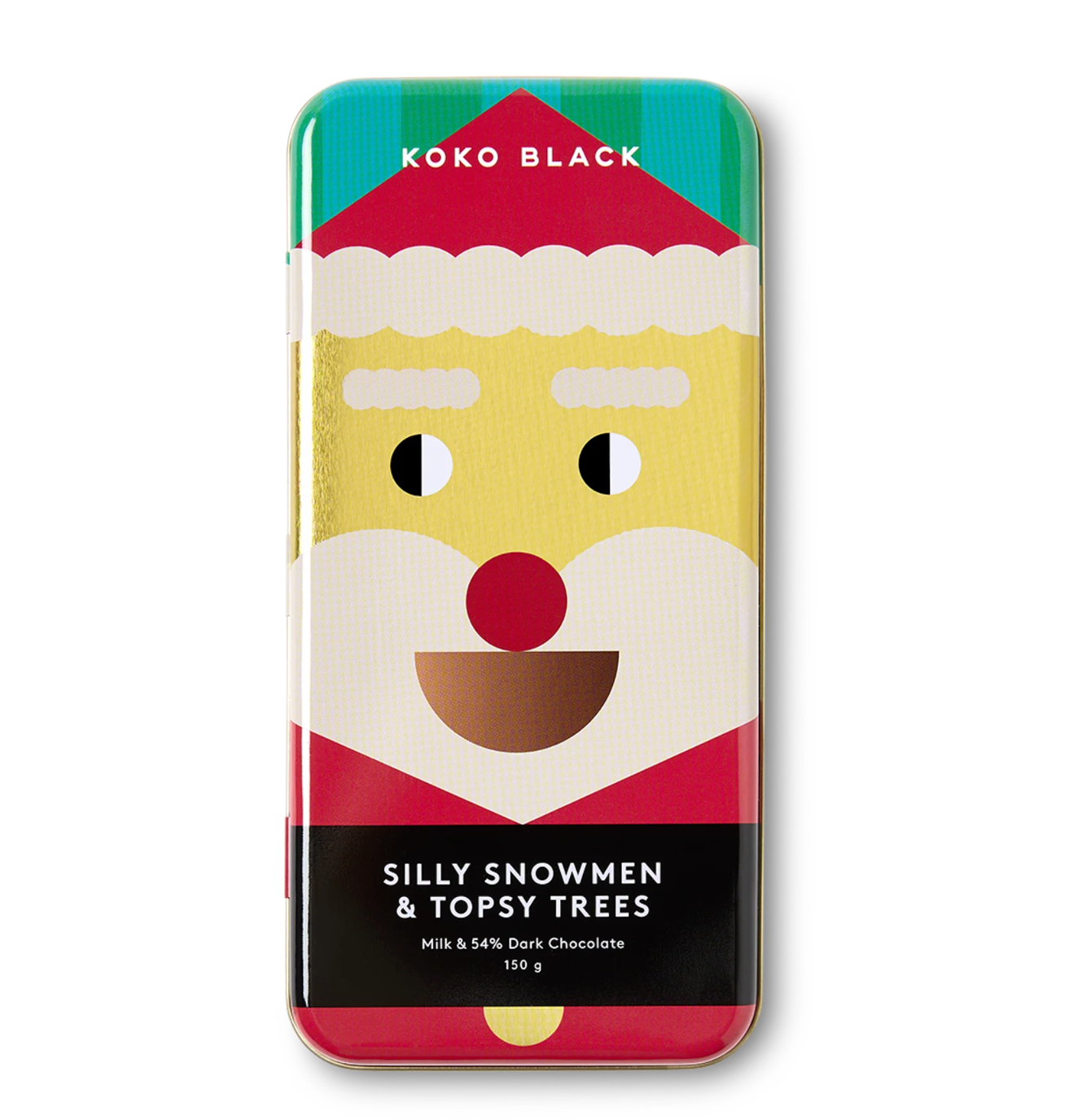 Koko Black Snowmen & Trees Pencil Tin
