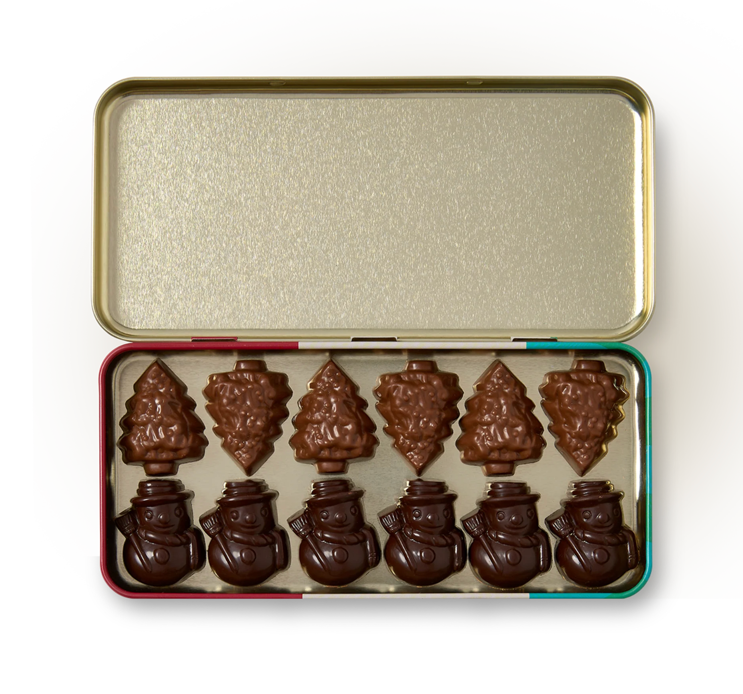 Koko Black Snowmen & Trees Pencil Tin