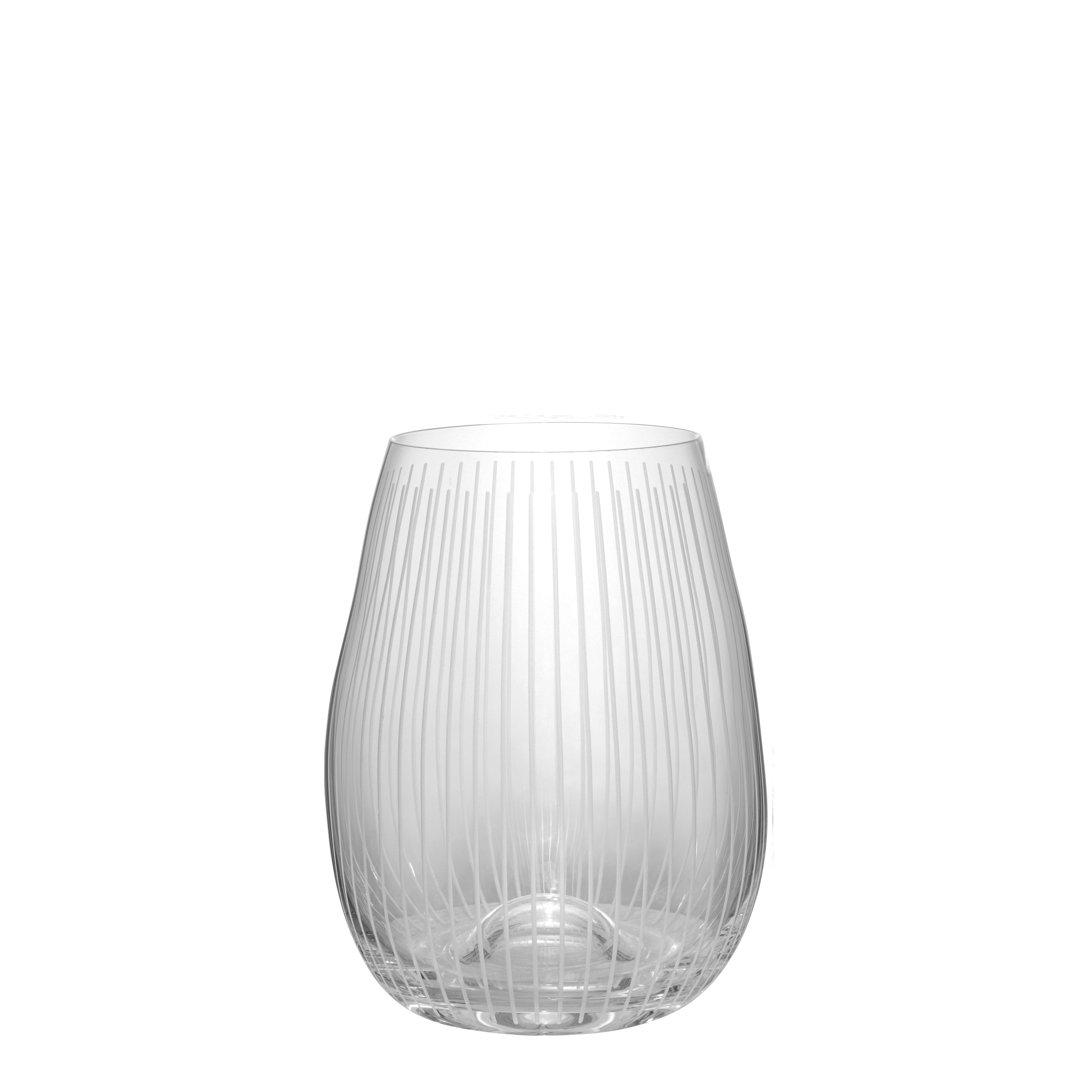 Etched Glasses - Stemless Wine