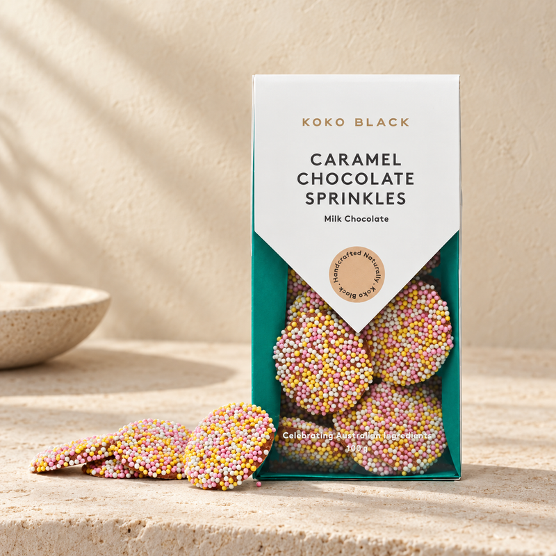 Koko Black Caramel Chocolate Sprinkles