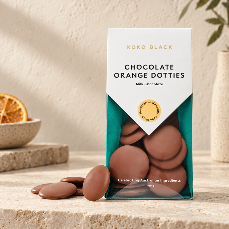 Koko Black Chocolate Orange Dotties