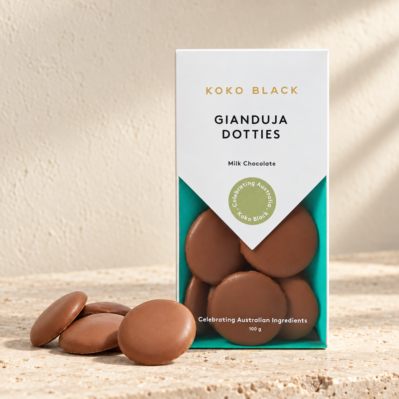 Koko Black Gianduja Dotties