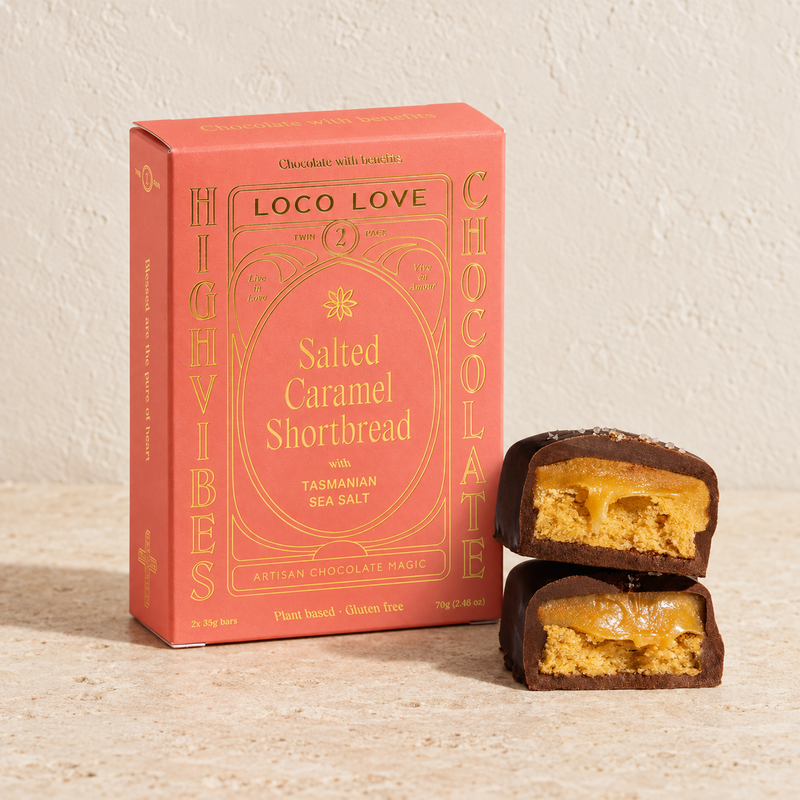 Loco Love Salted Caramel Shortbread