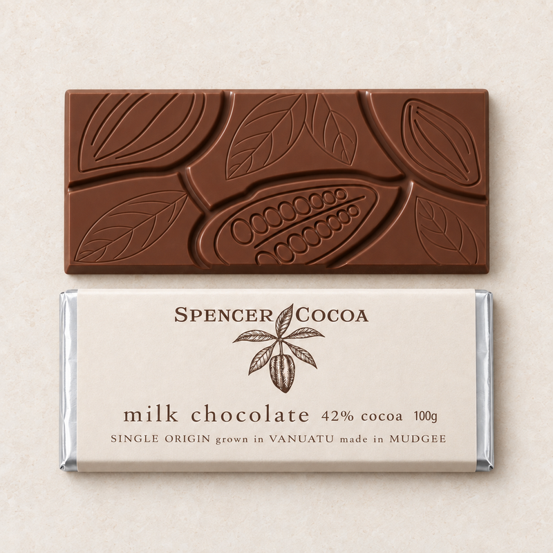 Spencer Cocoa 42% Milk Chocolate