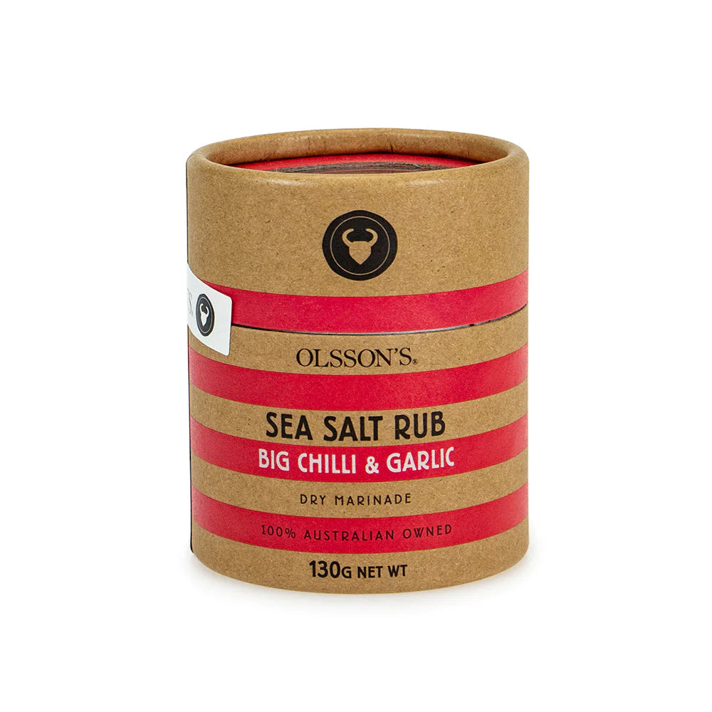 Olsson's Sea Salt Rub Chilli & Garlic