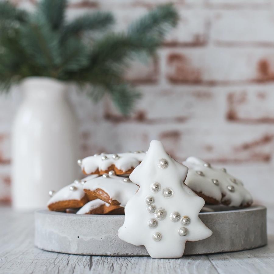 Iced Gingerbread Christmas Trees