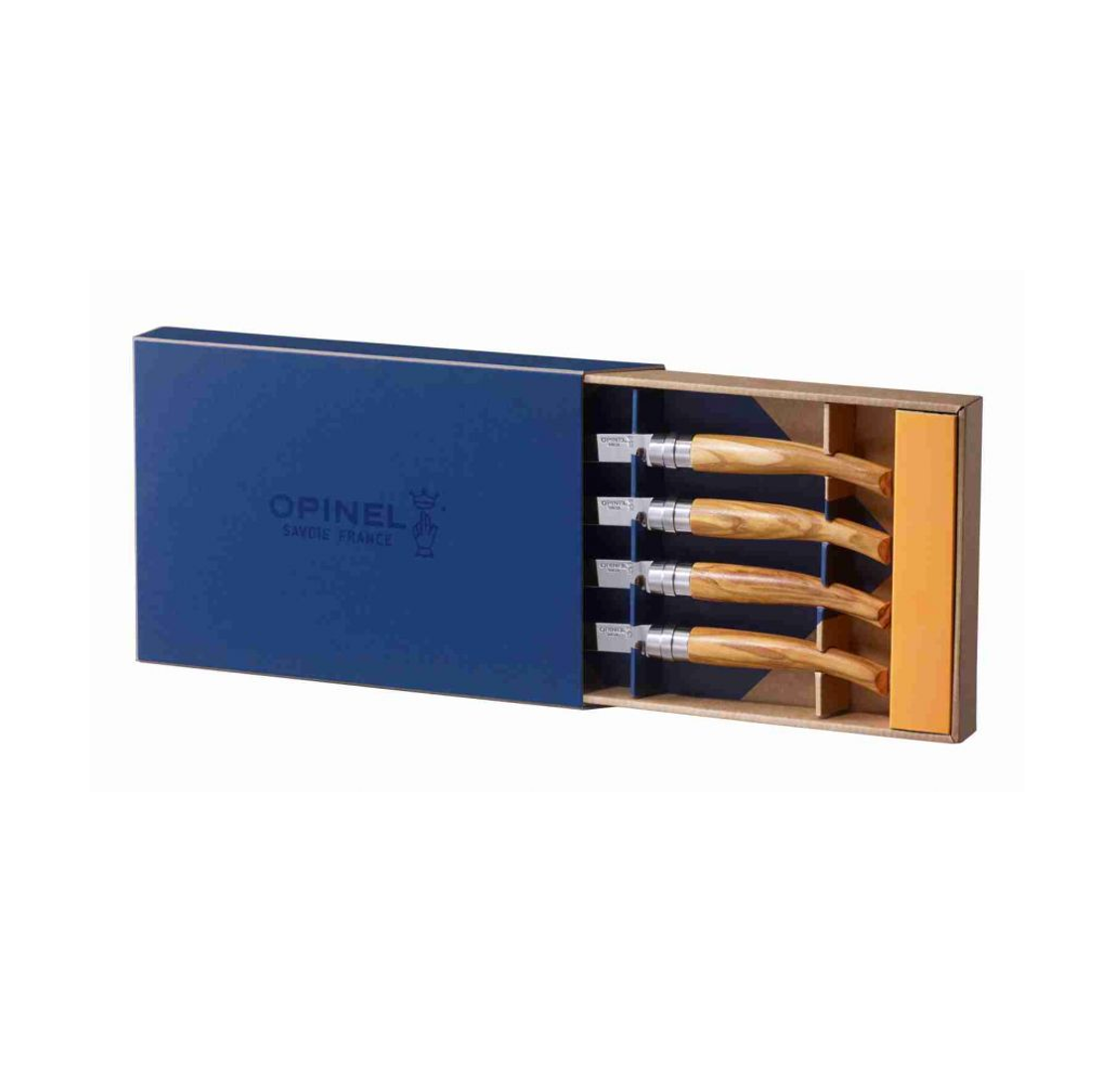 Opinel Chic Olive Wood Table Knives [4]