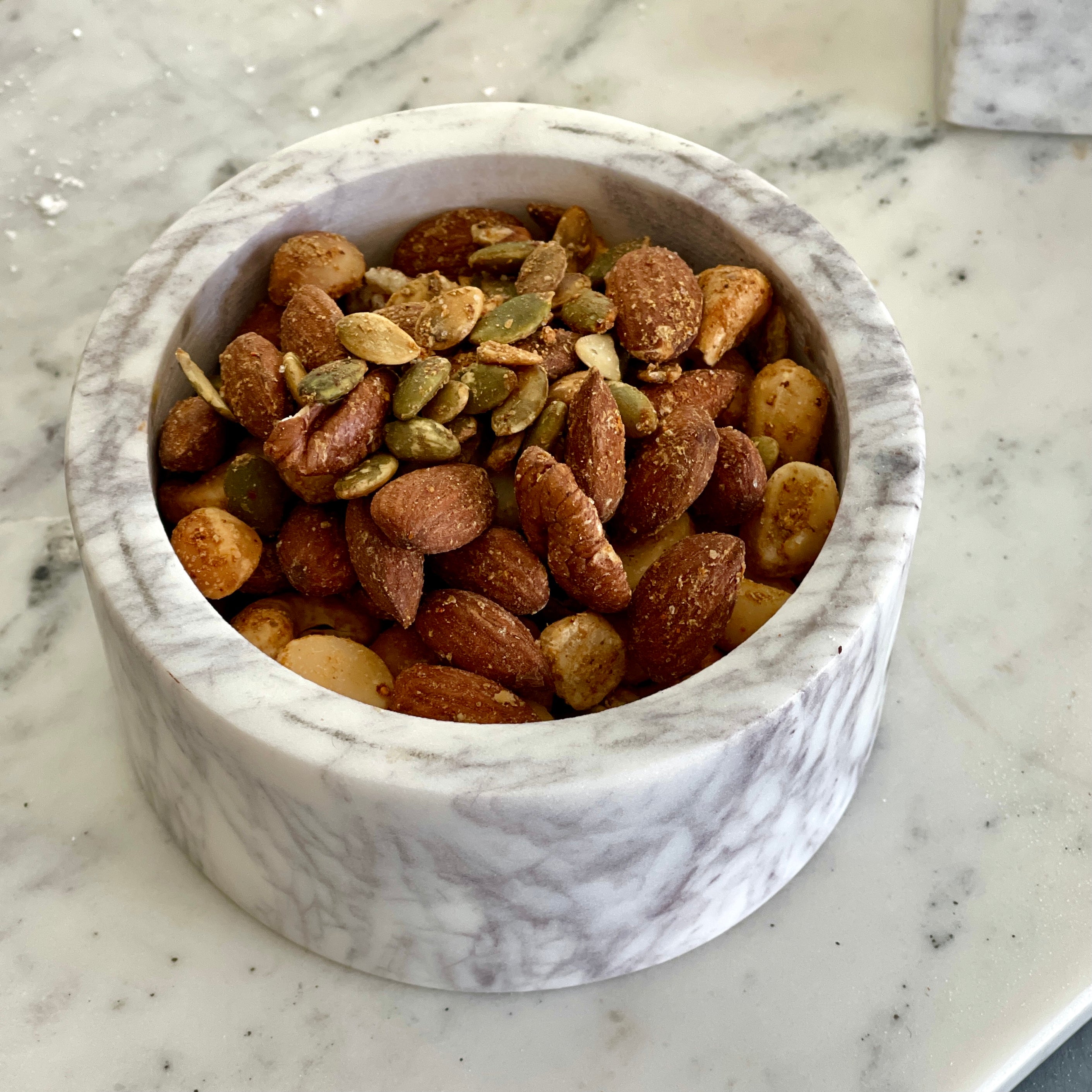 Whisk & Pin Spiced Nuts