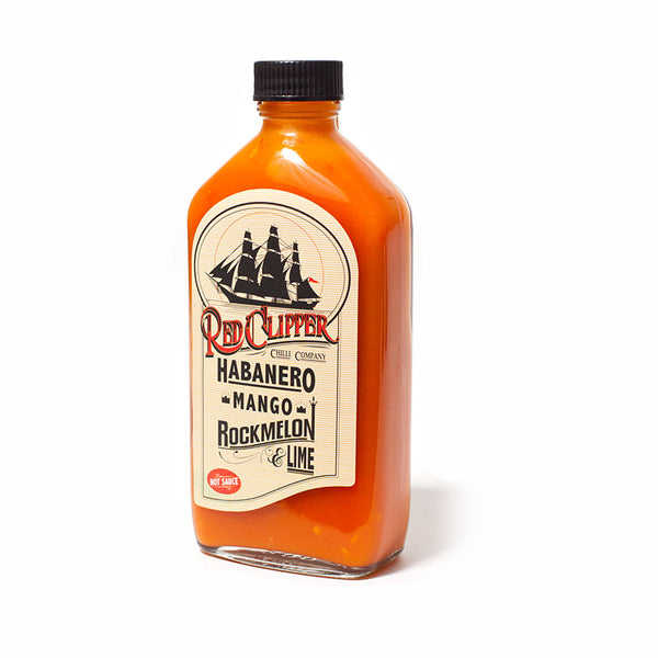 Red Clipper Hot Sauce: Habanero, Mango, Rockmelon & Lime