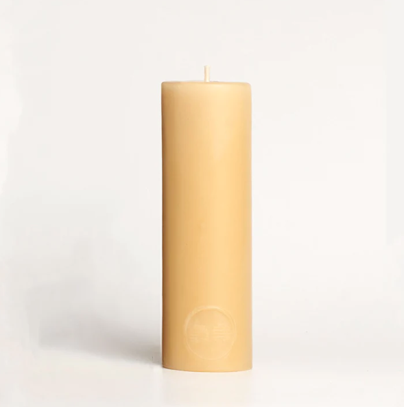 Queen B Pillar Candle 15cm