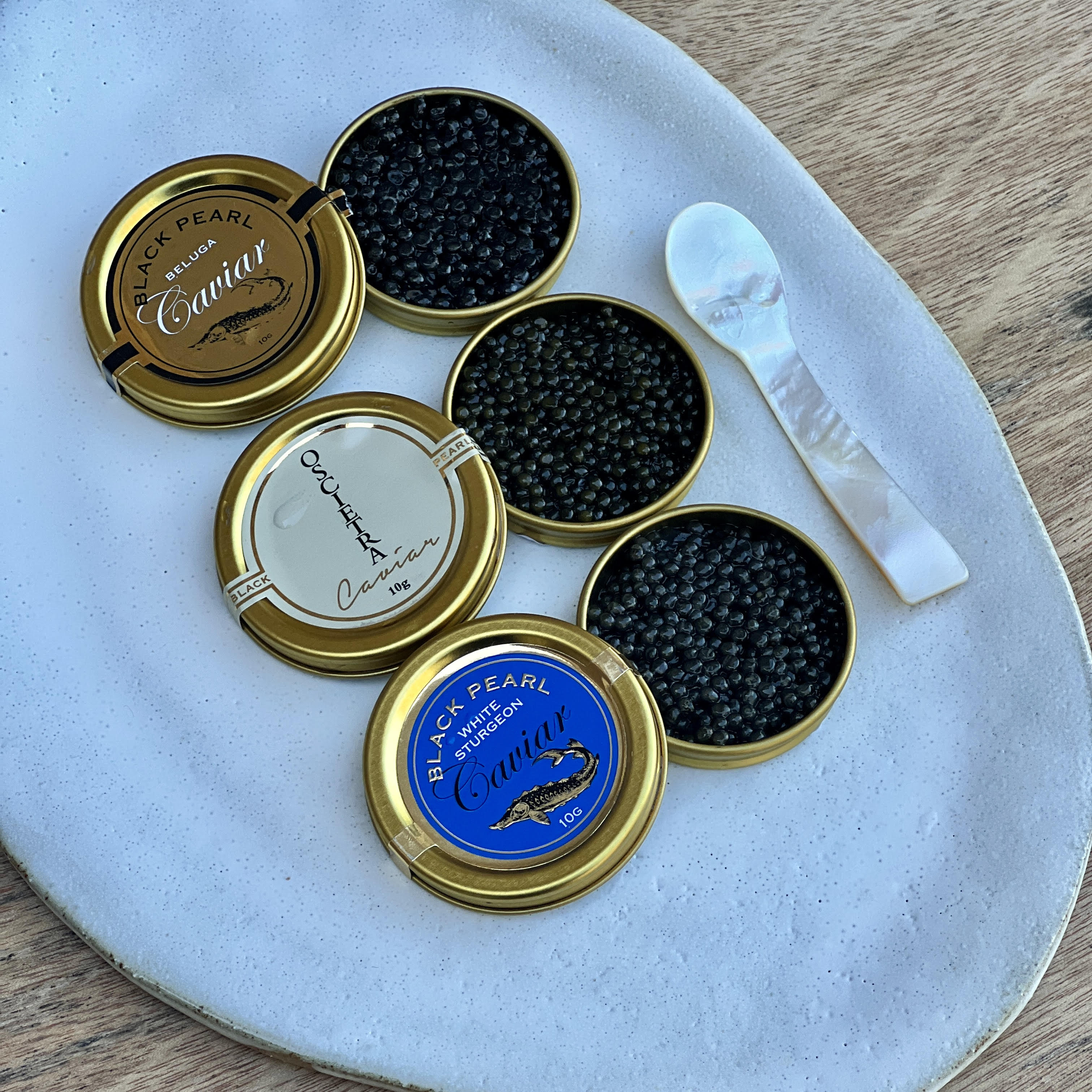 Caviar Comparative Tasting Kit